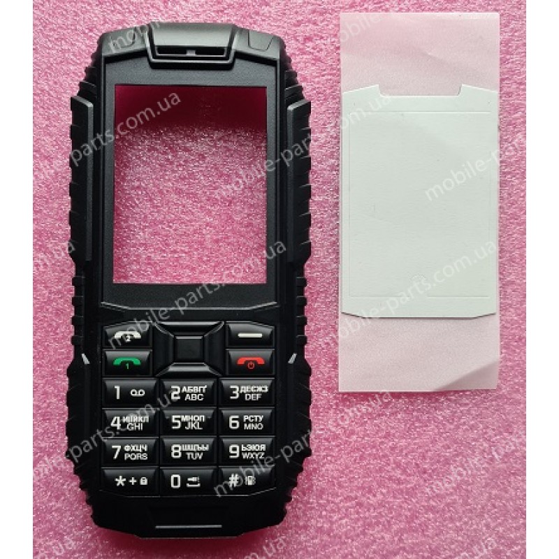 Фронтальна частина корпуса в сборі з клавіатурою для Sigma X-treme DT68 Black
