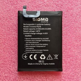 Акумулятор Li-polymer 6100 mAh для Sigma Mobile X-treme PQ18 оригінал