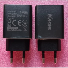 Зарядний пристрій з підтримкою швидкого заряджання Sigma Mobile X-treme QC3000/01 3A 18W оригінал