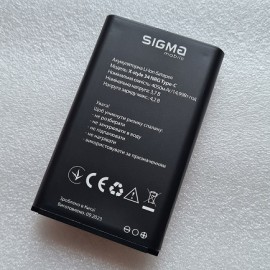 Оригінальна Li-ion батарея 4050 mAh для Sigma X-Style 34 NRG Type-C