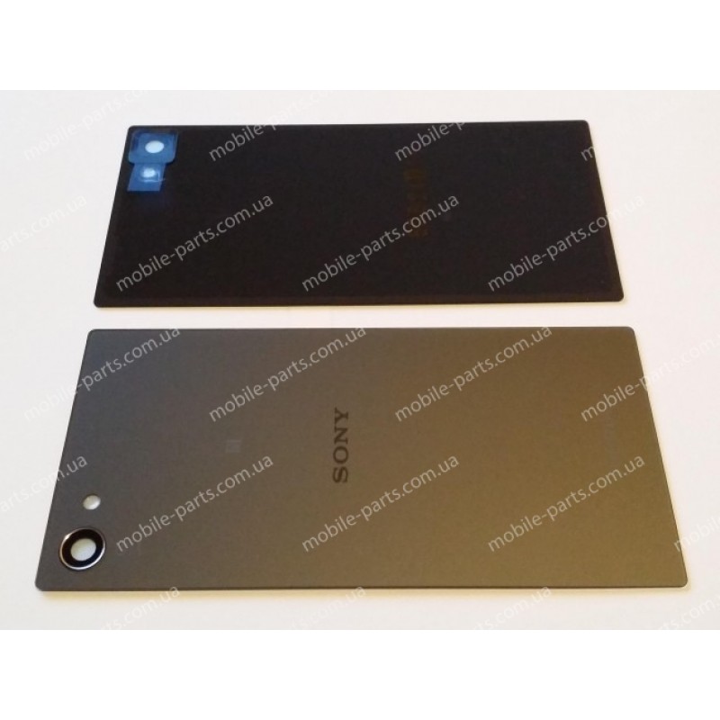 Задняя стеклянная крышка для Sony Xperia Z5 Compact E5823 Black оригинал