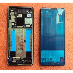 Середня частина корпусу з металевою пластиною (шассі) для Sony XQ-BT52 Xperia 10 III Black оригінал
