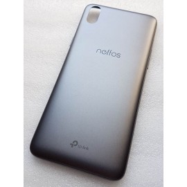 Задняя панель корпуса в сборе с боковыми кнопками для TP-Link Neffos A5 (TP7032A) Dark Grey оригинал 