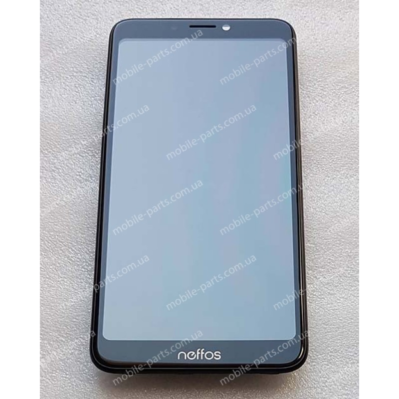 Дисплейный модуль в сборе (LCD экран 5,45" HD IPS + передняя сенсорная панель с рамкой) для TP-Link Neffos C7s (TP7051A) оригинал