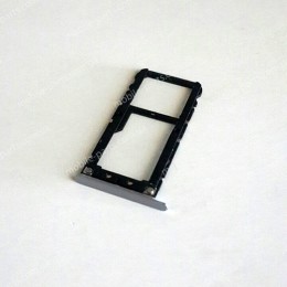 Лоток SIM карты и карты памяти для TP-Link Neffos X1 Lite (TP904A) Cloudy Grey оригинал