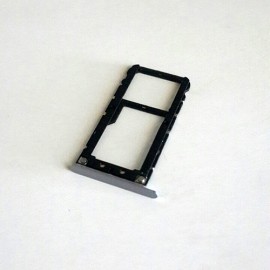 Лоток SIM карты и карты памяти для TP-Link Neffos X1 Lite (TP904A) Cloudy Grey оригинал