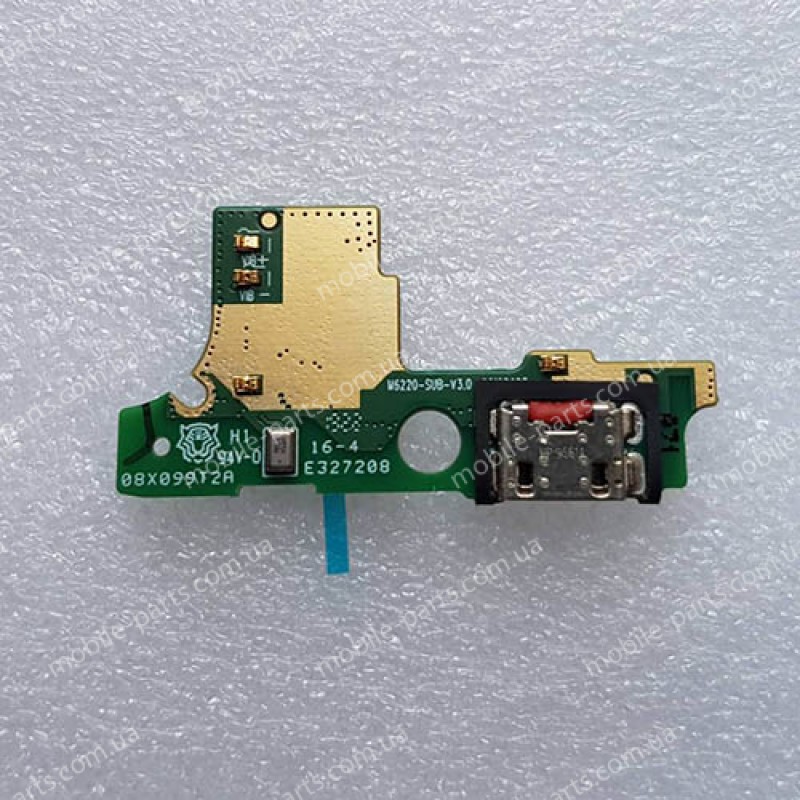 Нижняя (дополнительная) плата с micro USB разъёмом и микрофоном для TP-Link Neffos X20 Pro (TP9131A) оригинал