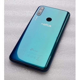 Задняя панель корпуса в сборе со стеклом камеры для TP-Link Neffos X20 Pro (TP9131A) Malachite Green
