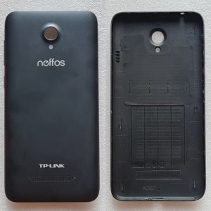 Задняя крышка в сборе с боковыми клавишами для TP-Link Neffos Y5 (TP802A) Grey оригинал
