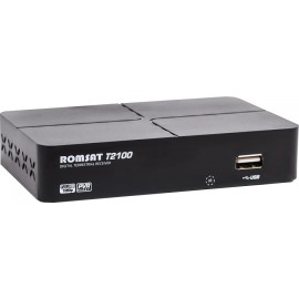 Тюнер цифрового DVB-T2  эфирного телевидения Romsat T2100