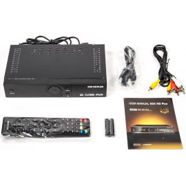 Спутниковый ТВ ресивер DVB-S2 55X HD Plus Black 