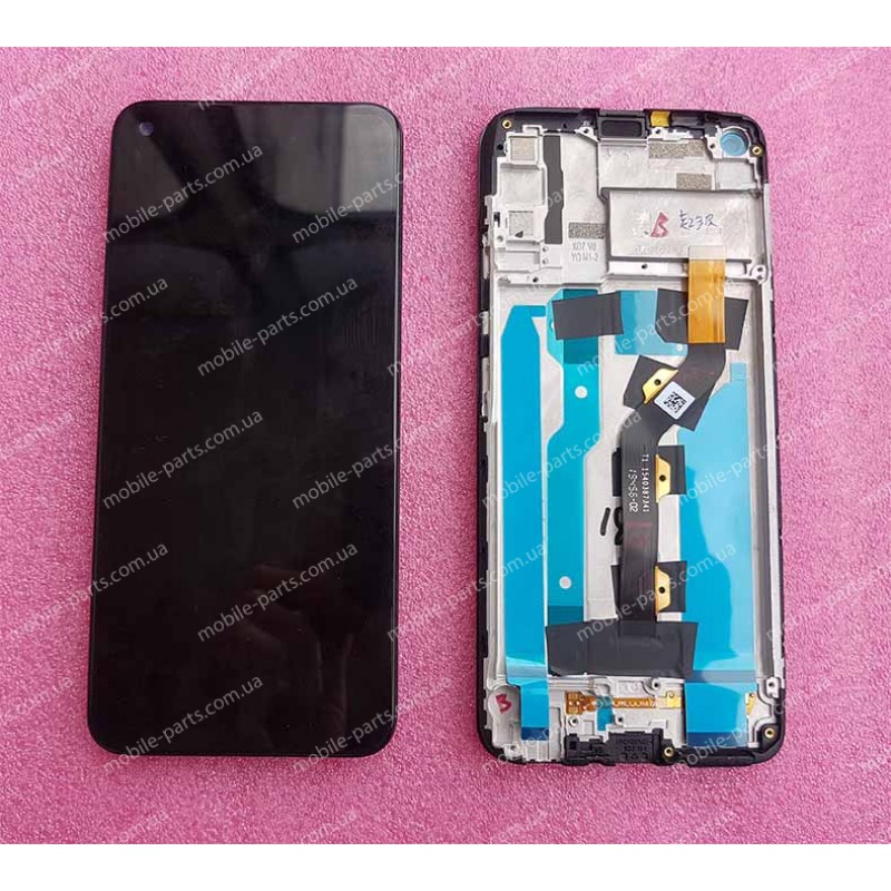 Оригинальный дисплей 6,59" IPS в сборе с сенсором и рамкой для Tecno Spark 5 Pro KD7, Camon 15 CD7