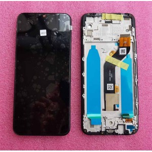 Оригинальный IPS дисплей в сборе с сенсором и рамкой для Tecno Spark 6 Go KE5