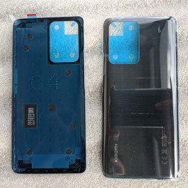 Оригінальна задня скляна кришка з клейовою основою для Xiaomi 11T, 11T Pro Black (сервісна)