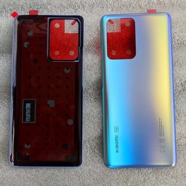 Оригінальна задня скляна кришка з клейовою основою для Xiaomi 11T, 11T Pro Blue (сервісна)