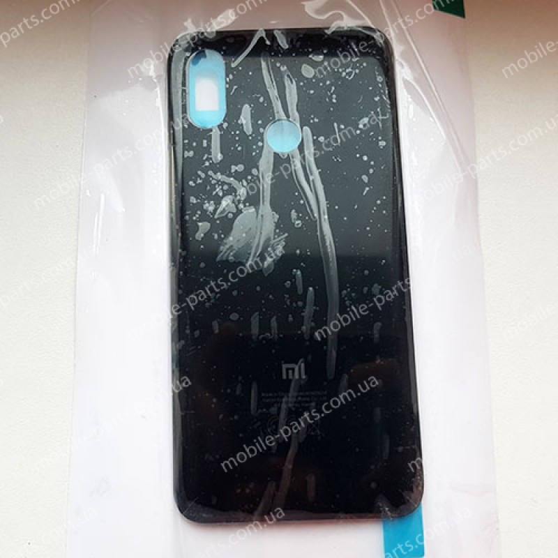 Задняя стеклянная панель для Xiaomi Mi 8 Black оригинал