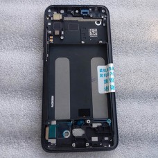 Дисплей AMOLED 6,39" в сборе с сенсором, металлической рамкой и боковыми кнопками для Xiaomi Mi 9 Lite Black (сервисний!)