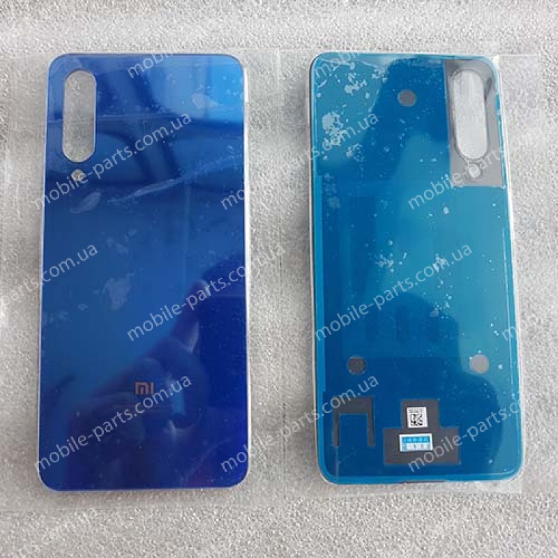 Оригинальная задняя стеклянная крышка с клейким основанием для Xiaomi Mi 9 SE Ocean Blue