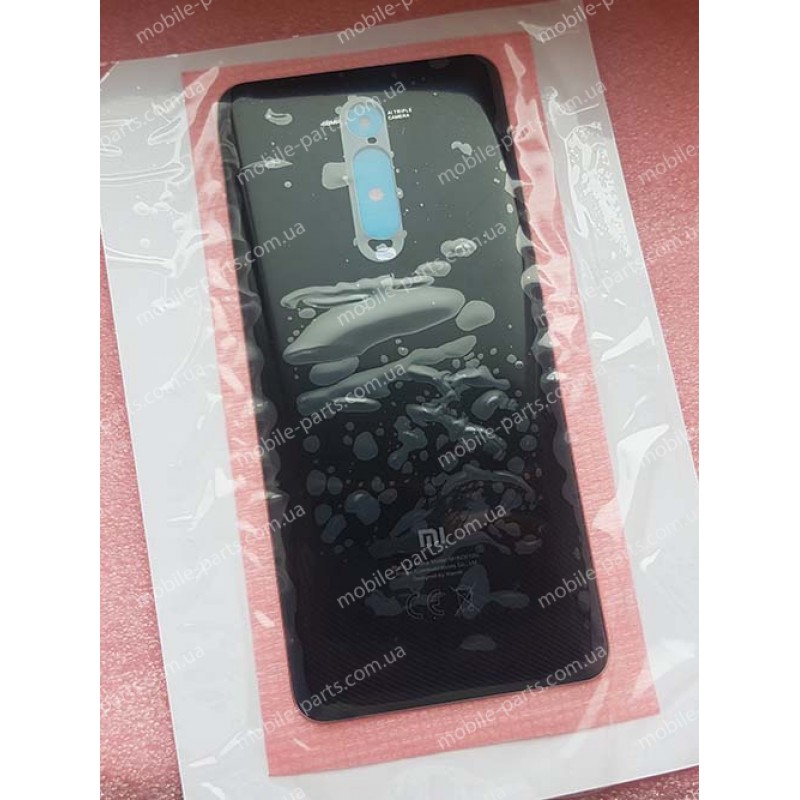 Задняя стеклянная крышка для Xiaomi Mi 9T  Mi 9T Pro Black оригинал