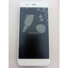 Оригинальный дисплей IPS 5.5" в сборе с рамкой и сенсором для Xiaomi Mi A1 White (сервисный !)