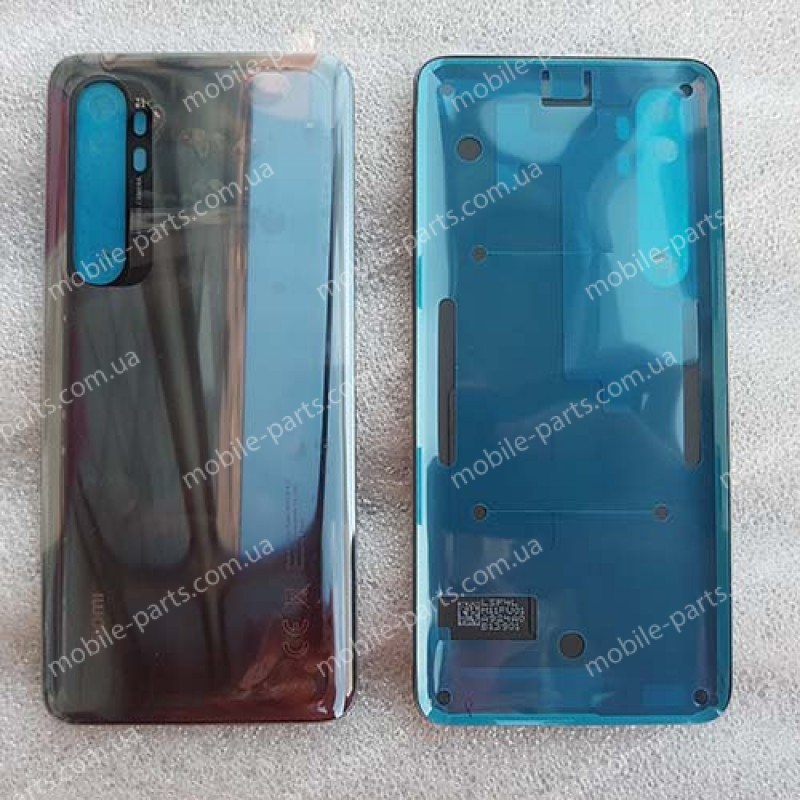 Оригинальная стеклянная крышка для Xiaomi Mi Note 10 Lite Black