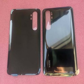 Стеклянная крышка для Xiaomi Mi Note 10 Lite Black копия