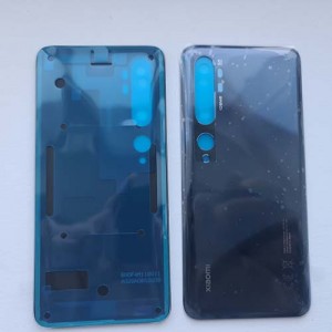 Задня скляна кришка для Xiaomi Mi Note 10 Black оригінал