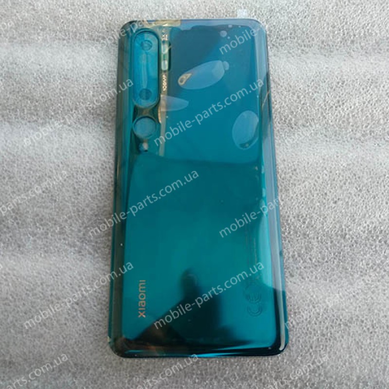 Задняя стеклянная крышка для Xiaomi Mi Note 10 Green оригинал
