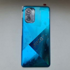 Оригінальна задня кришка в зборі з лінзою камери для Xiaomi Poco F3 Blue