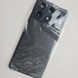 Оригінальна скляна кришка зі склом камери для Xiaomi Redmi K70 Pro Poco F6 Pro Black (сервісна!) з лого Redmi