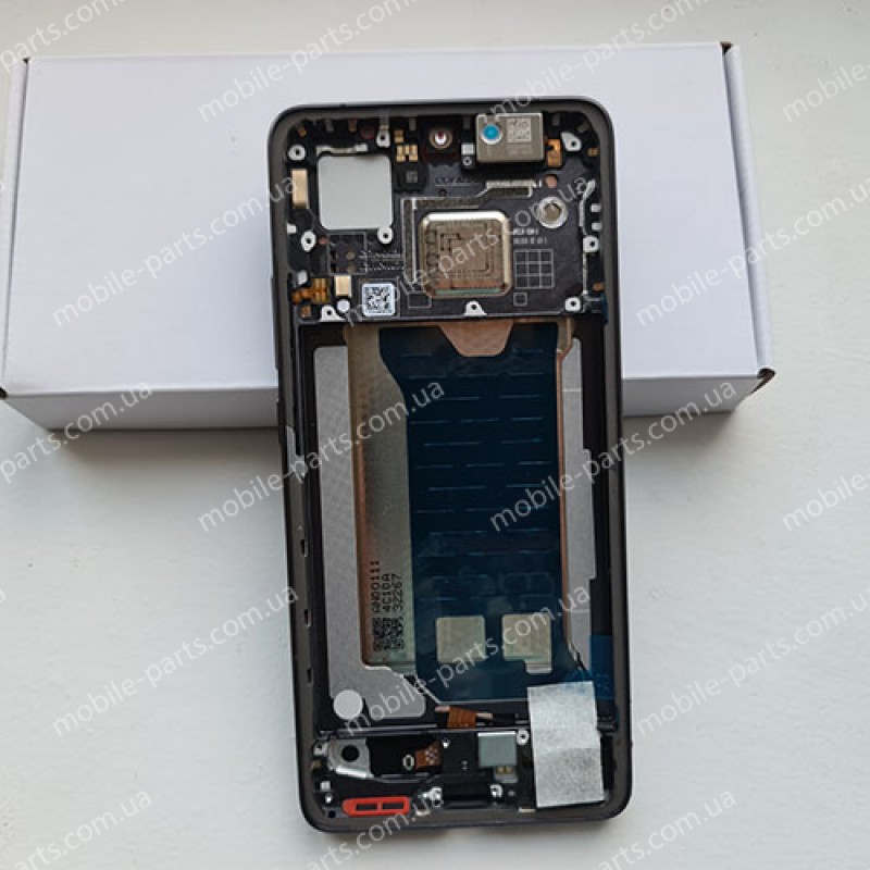 Оригінальний дисплейний модуль AMOLED в зборі з рамкою для Xiaomi Poco F7 Pro 24117RK2CG Black (сервісний!)