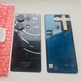Оригінальна задня кришка в зборі з лінзами камер для Xiaomi Poco M6 Pro Black сервіс