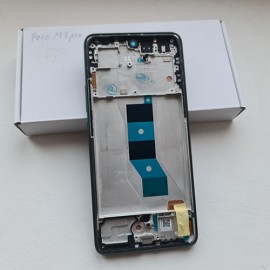 Оригінальний AMOLED дисплей в зборі з рамкою для Xiaomi Poco M7 Pro Olive Twilight сервіс