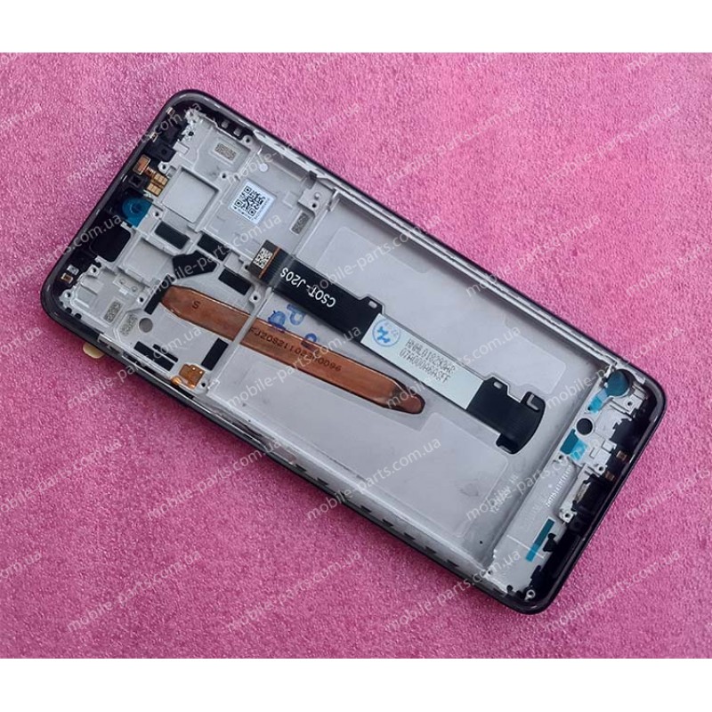Оригінальний IPS дисплей в зборі зі сенсором та рамкою для  Xiaomi Poco X3 Pro Tarnish Gray OEM