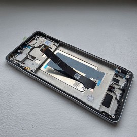 Дисплей AMOLED 120 Гц в зборі зі сенсором і рамкою для Xiaomi Poco X6 Pro 5G 2311DRK48G Gray оригінал (OEM)