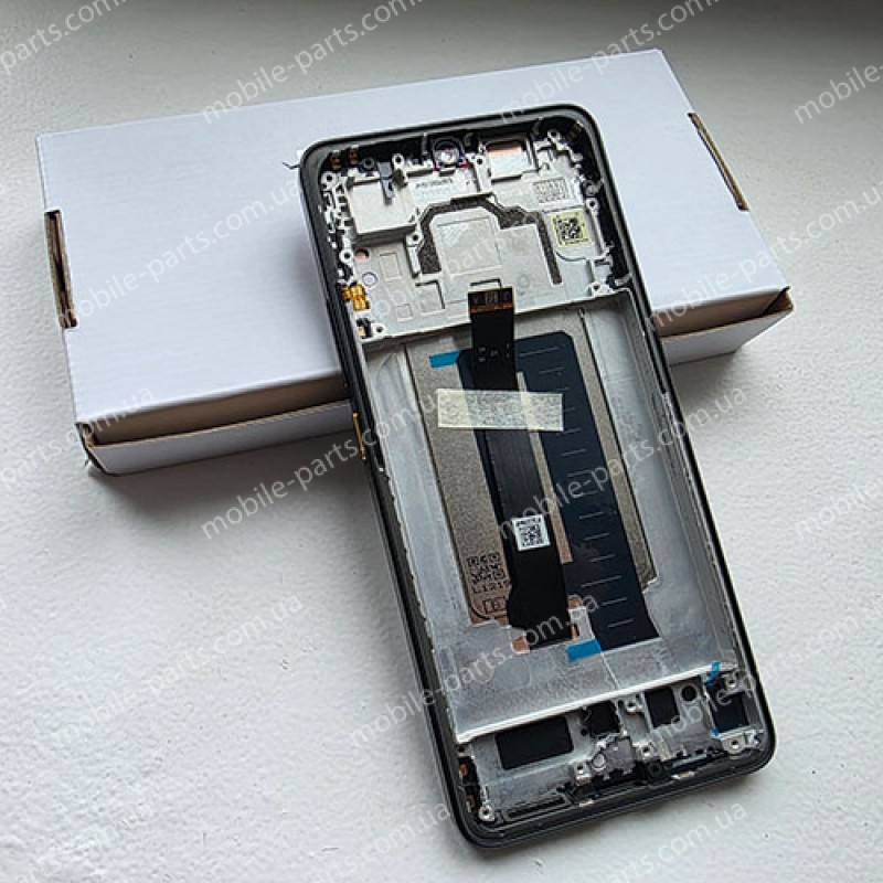 Дисплей AMOLED 120 Гц в зборі зі сенсором і рамкою для Xiaomi Poco X6 Pro 5G 2311DRK48G Yellow оригінал (сервіс!)