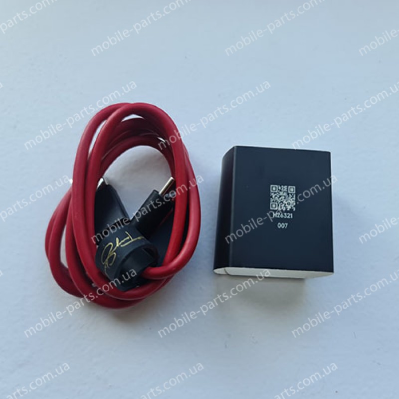 Оригінальний USB-A на USB-C червоний кабель Iron Man Special Edition H26321700 Xiaomi Poco X7 Pro 2412DPC0AG	