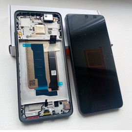 Дисплей AMOLED 120 Гц в зборі з рамкой та розмовний динаміком для Xiaomi Poco X7 Pro 2412DPC0AG Yellow оригінал service pack