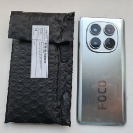 Оригінальна задня кришка в зборі з лінзами камер для Xiaomi Poco X7 24095PCADG Silver (сервіс!)