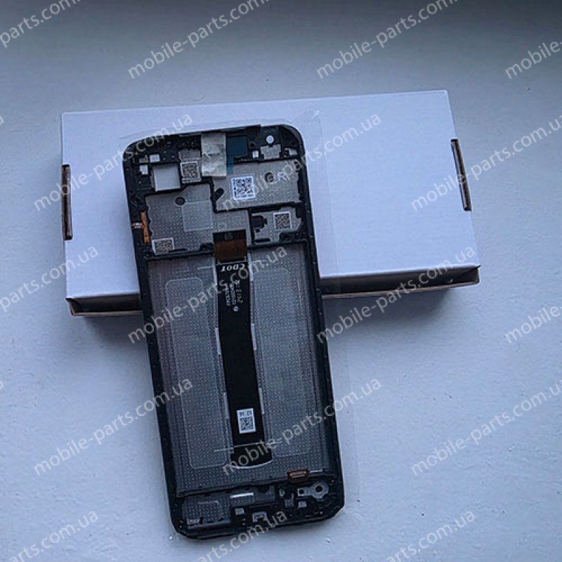 Дисплей IPS в зборі з рамкою для Xiaomi Redmi 12C 22126RN91Y оригінал (сервісний)