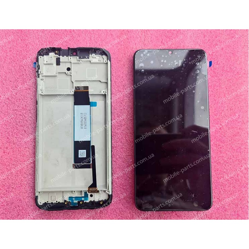 Оригинальный IPS дисплей модуль в сборе с сенсором и рамкой для Xiaomi Redmi 9T, Poco M3