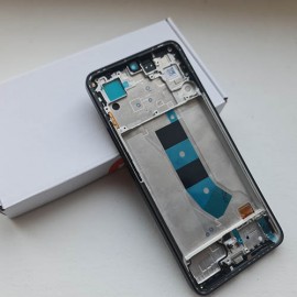 Дисплей AMOLED в зборі з рамкою для Xiaomi Redmi Note 13 4G 23129RAA4G Black оригінал service