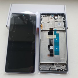 Дисплей AMOLED в зборі з рамкою для Xiaomi Redmi Note 13 Pro 4G Purple 23117RA68G оригінал service pack