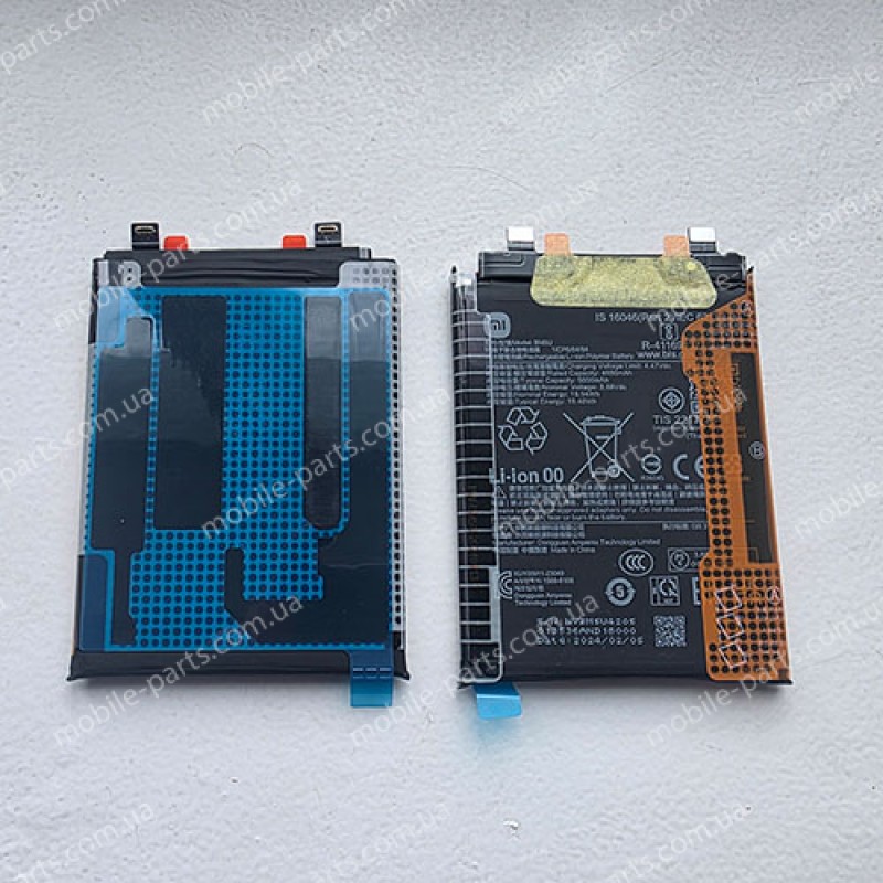 Акумуляторна батарея BM5U 5000 mAh для Xiaomi Redmi Note 13 Pro Plus  оригінал (сервісна)