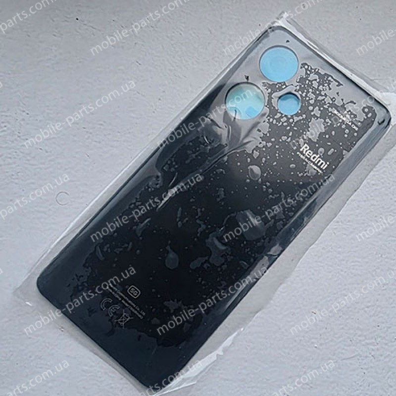 Оригінальна скляна кришка для Xiaomi Redmi Note 13 Pro Plus Midnight Black