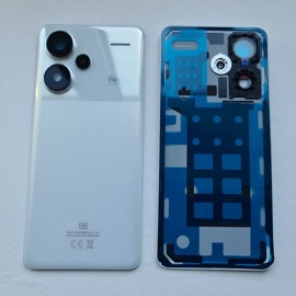 Оригінальна скляна кришка зі склом камери для Xiaomi Redmi Note 13 Pro Plus White (версія без розсіювача)