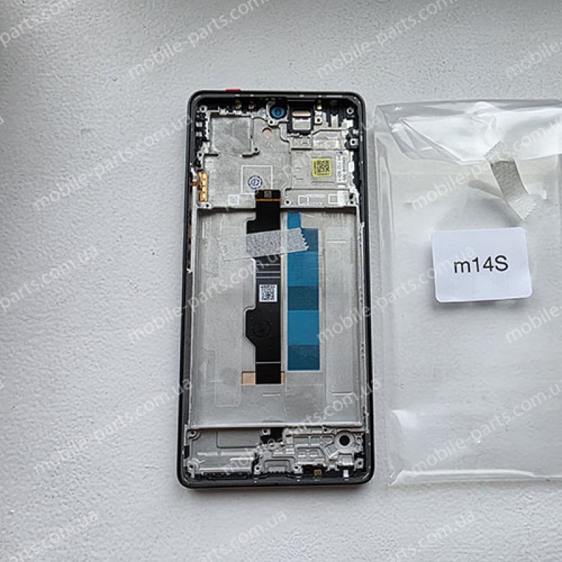 Дисплей AMOLED 120 Гц в зборі з рамкою для Xiaomi Redmi Note 14S 2502FRA65G (OEM)