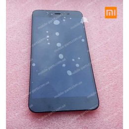 Дисплей 5,5" в сборе с рамкой и сенсором для Xiaomi Redmi Note 5A Black оригинал