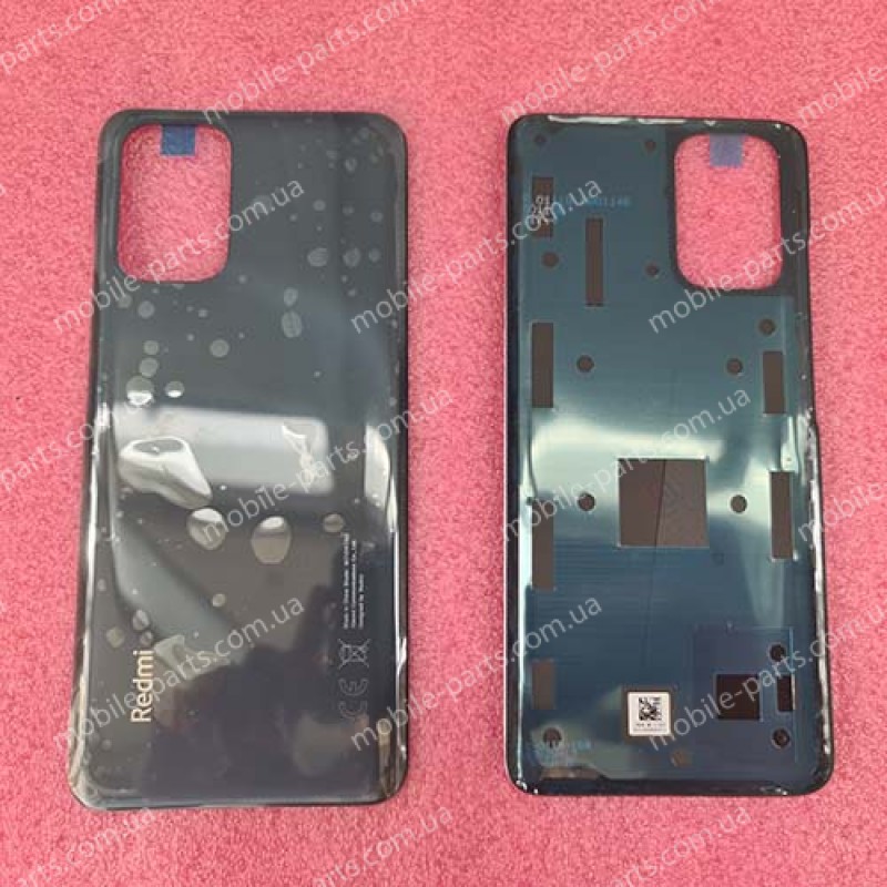 Задняя крышка для Xiaomi Redmi Note 10 Onyx Gray оригинал 