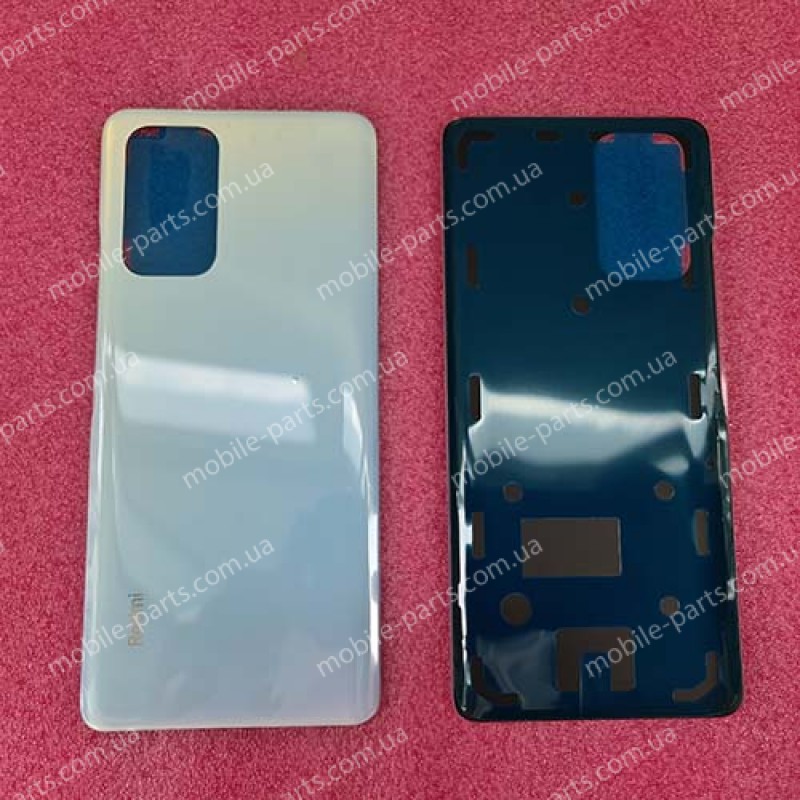 Задняя стеклянная крышка для Xiaomi Redmi Note 10 Pro Blue оригинал 